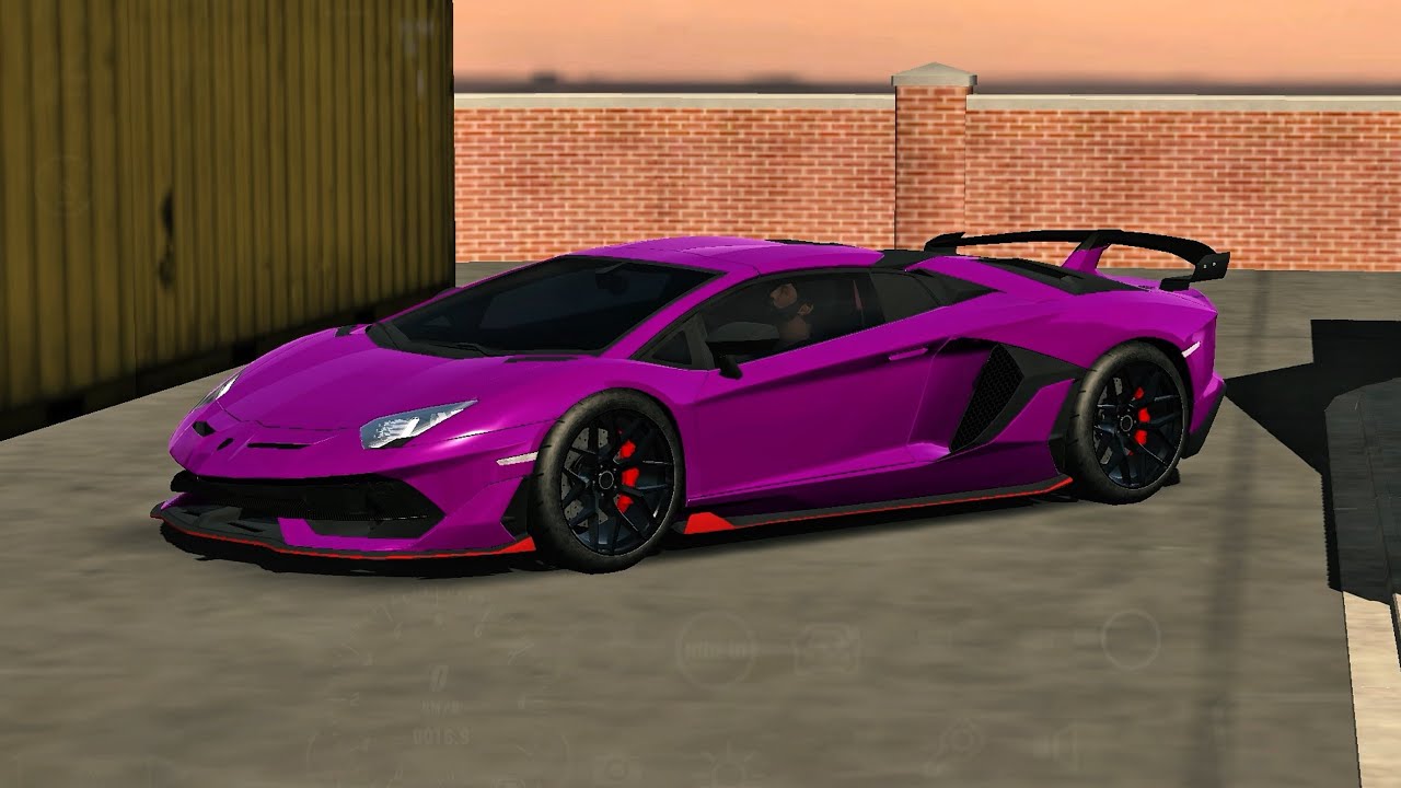 Lamborghini Aventador 💜 Gameplay REALISTA en 4K | Car Parking Multiplayer 