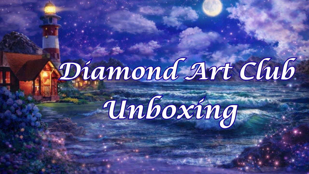 Распаковка алмазной живописи от Diamond Art Club | Алмазная живопись | Пегги Коллинз | Алмазная ж...