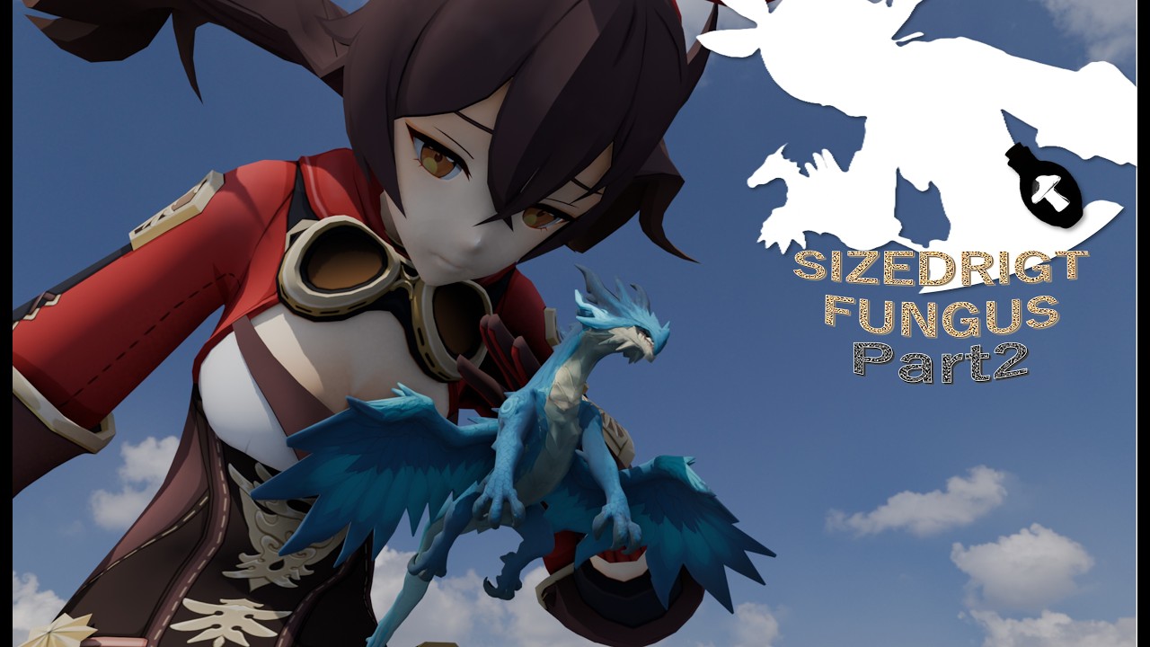 【Giantess Growth】Sizedrift fungus【part2】