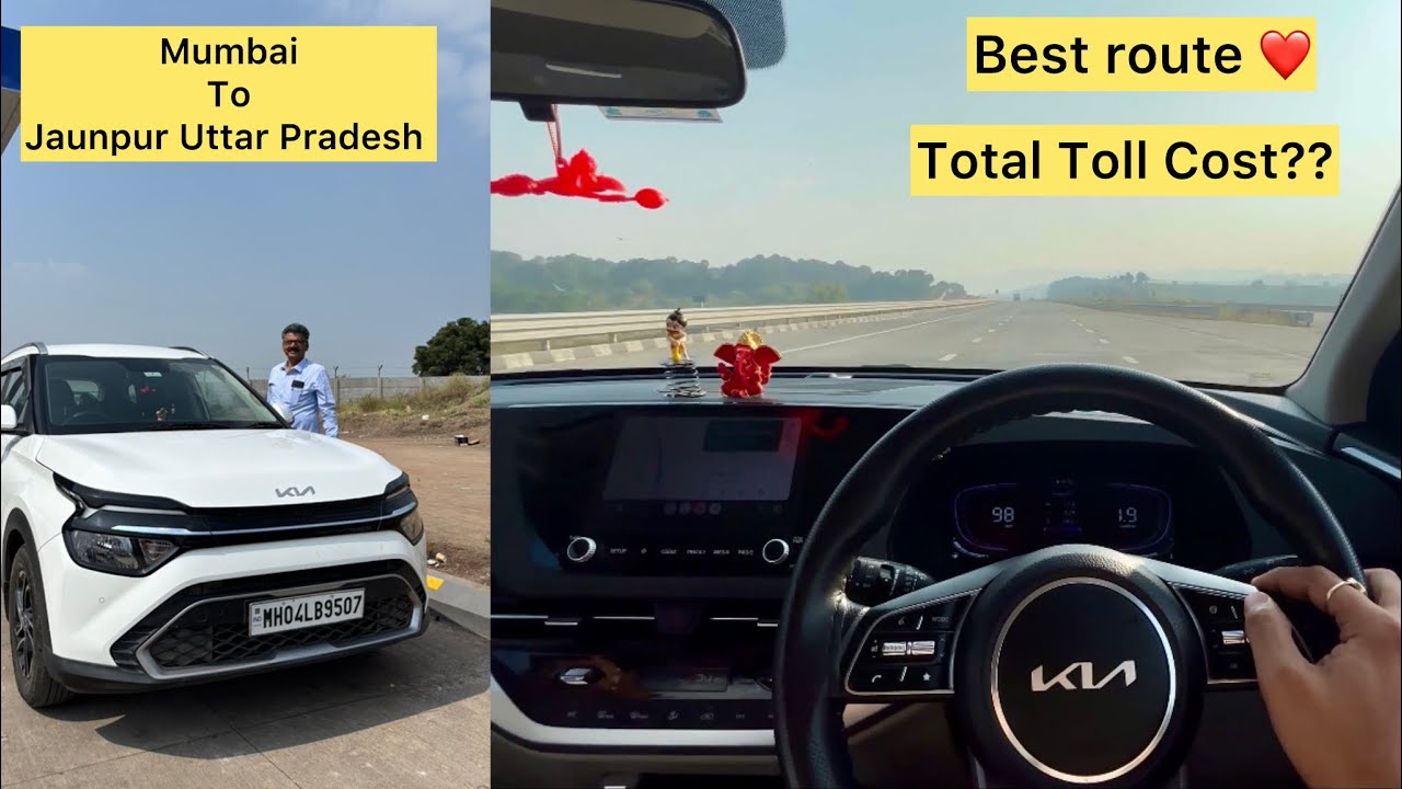 Mumbai to Jaunpur Uttar Pradesh on kia Carens via Samruddhi Expressway | Travel vlog | Roadtrip