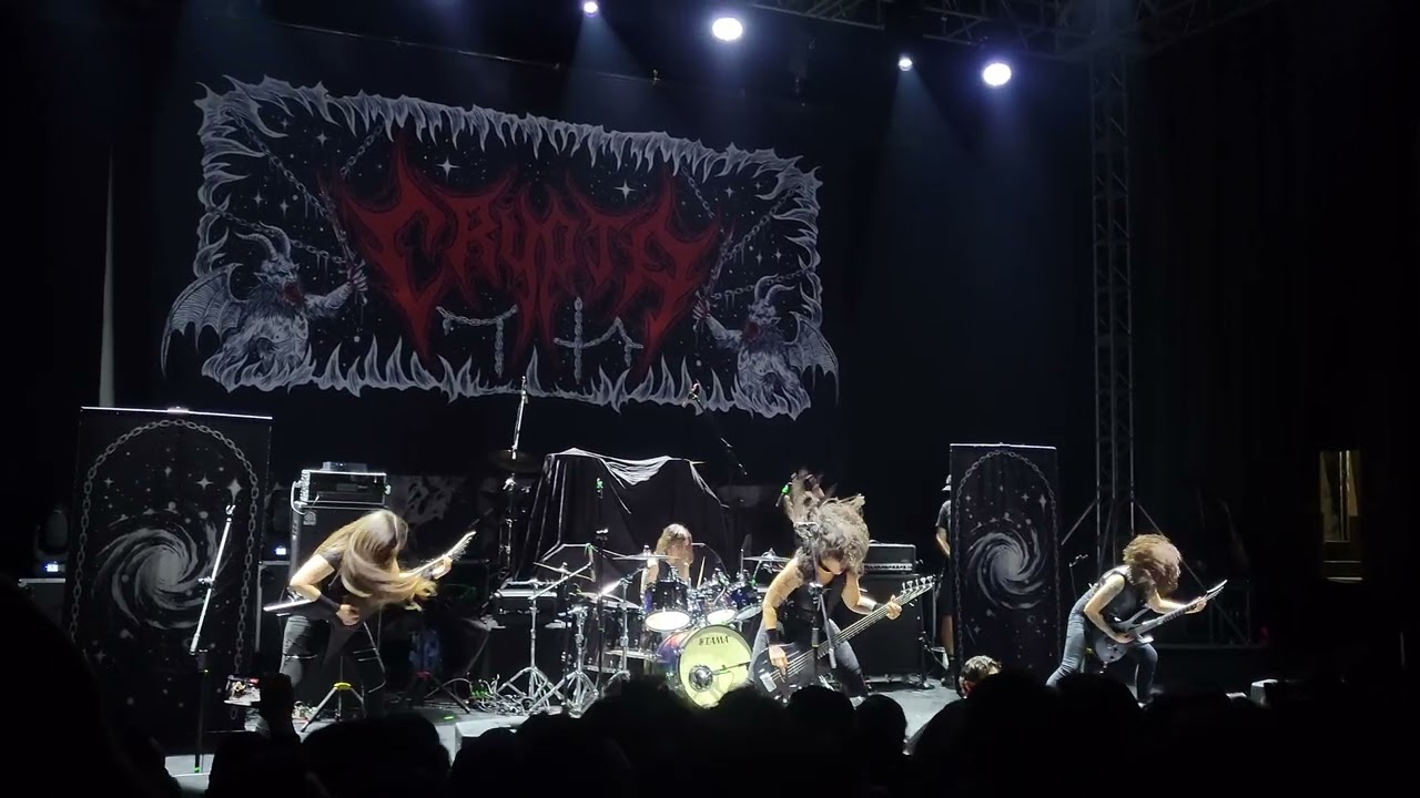 Crypta - Under The Black Wings | Live México 2025 | Chamuco Metal Fest
