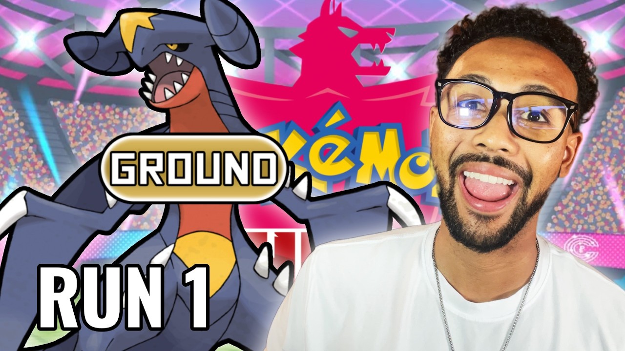Pokémon Shield Hardcore Nuzlocke GROUND TYPES ONLY Run 1…🔴LIVE🔴