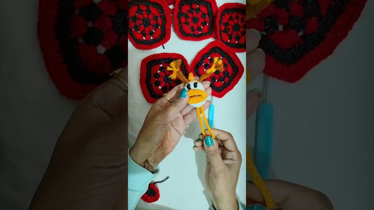 crochet design for beginners | Handmade by Anjali – Crochet & Knitting 🌸