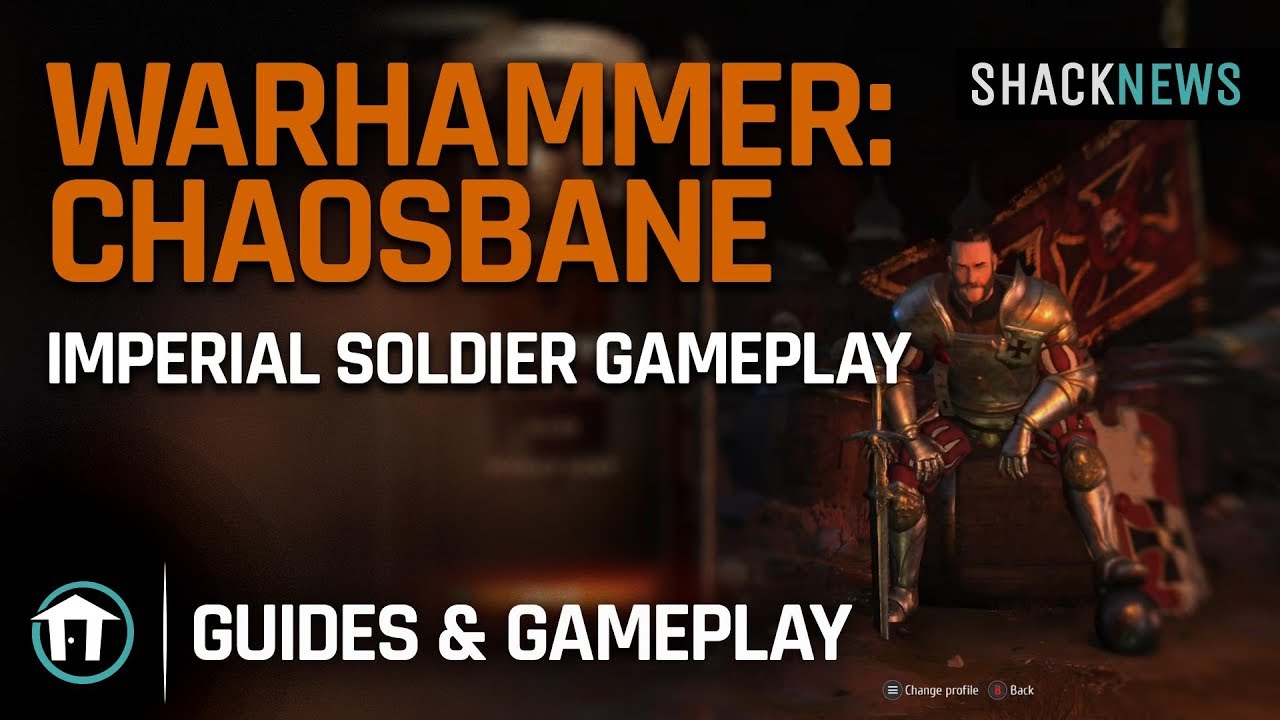 Warhammer: Chaosbane - Imperial Soldier Gameplay