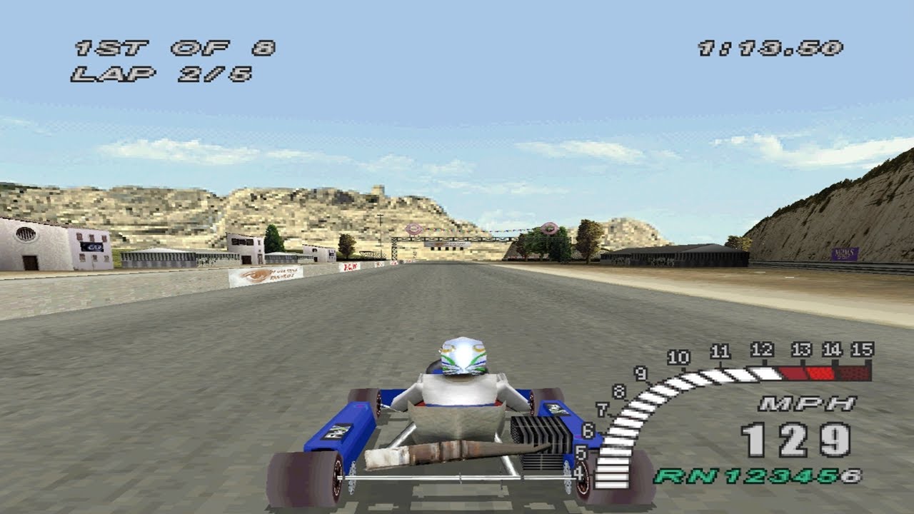 Kart Challenge (PS1 Gameplay)
