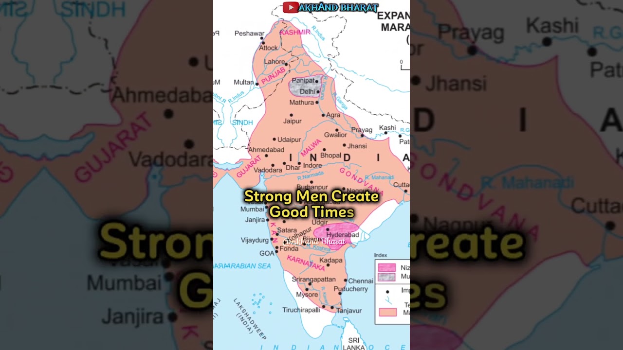 Hard Time create Strong men🔥🚩| #shivajimaharaj #sawraj weak Men create Hard Times🔥| #gandhi #nehru