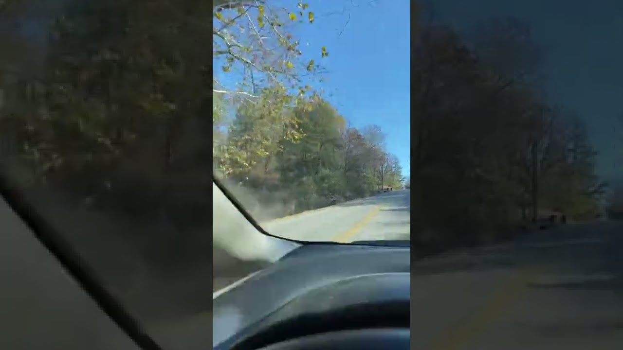 Curvy 2 lane road in East Tennessee