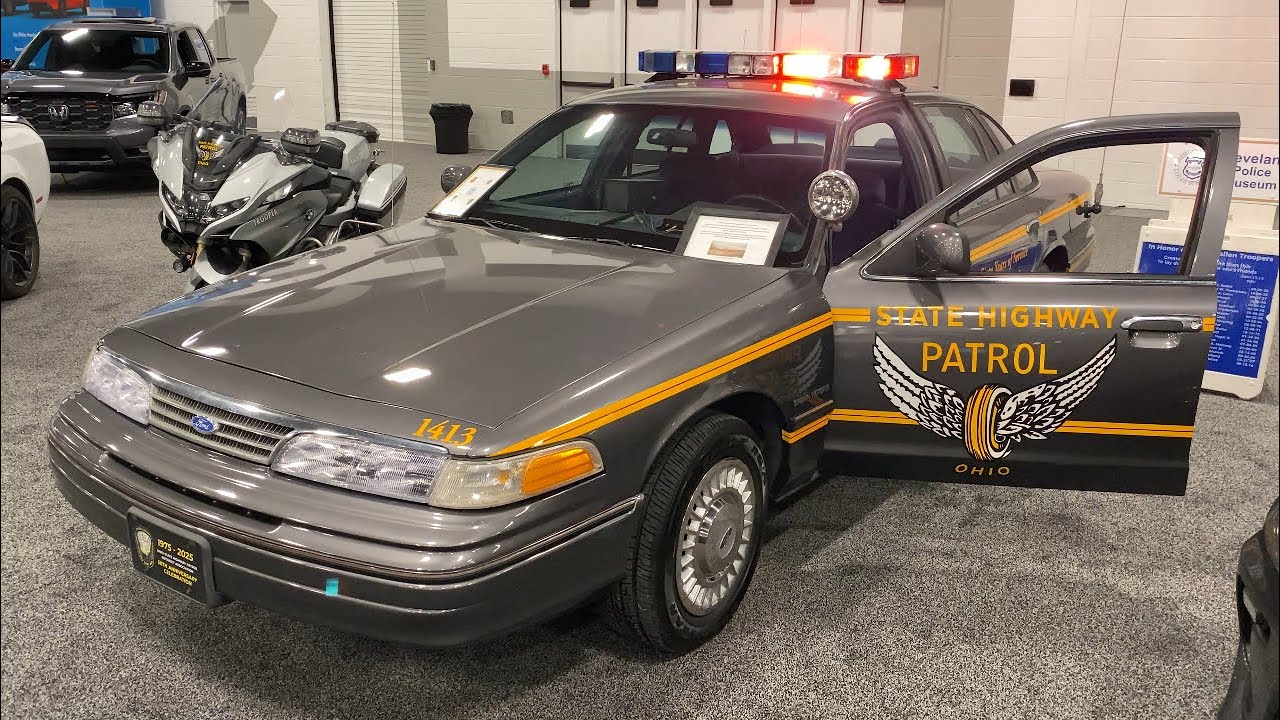 1993 Ford Crown Victoria Ohio State Highway Patrol ~ First Car Show Since Restoration! 