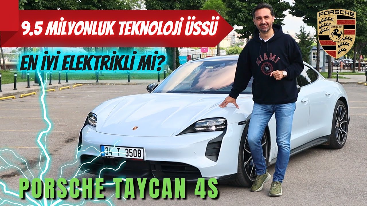 Porsche Taycan 4S Testi - Elektrikli Porsche Taycan İncelemesi - En hızlı elektrikli otomobil mi?