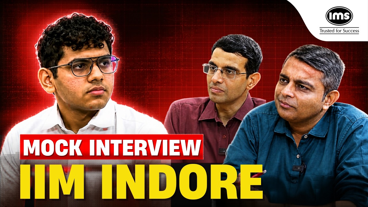 Mock Interview IPM Indore ft. Reyaansh S.| IMS Mock Interview Series | How to crack IIM interview?
