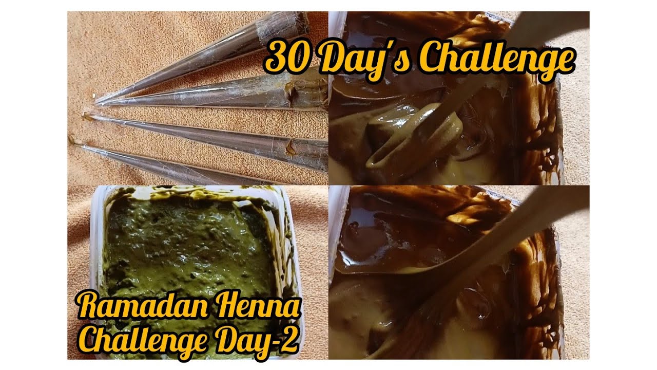 Ramadan Henna challenge Day-2|| mehandi paste tutorial || How To Roll, Fill And Seal Henna Cone. 