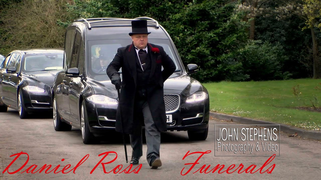 Daniel Ross Funerals w JSPV funeral video drive Aston Villa to Witton Cemetery   https://jspv.uk
