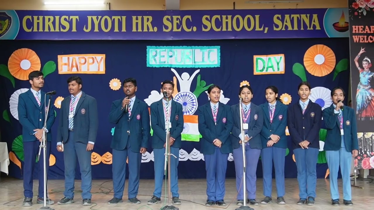 77th REPUBLIC DAY CELEBRATION @ChristJyotiSchoolSatna (PART-2)