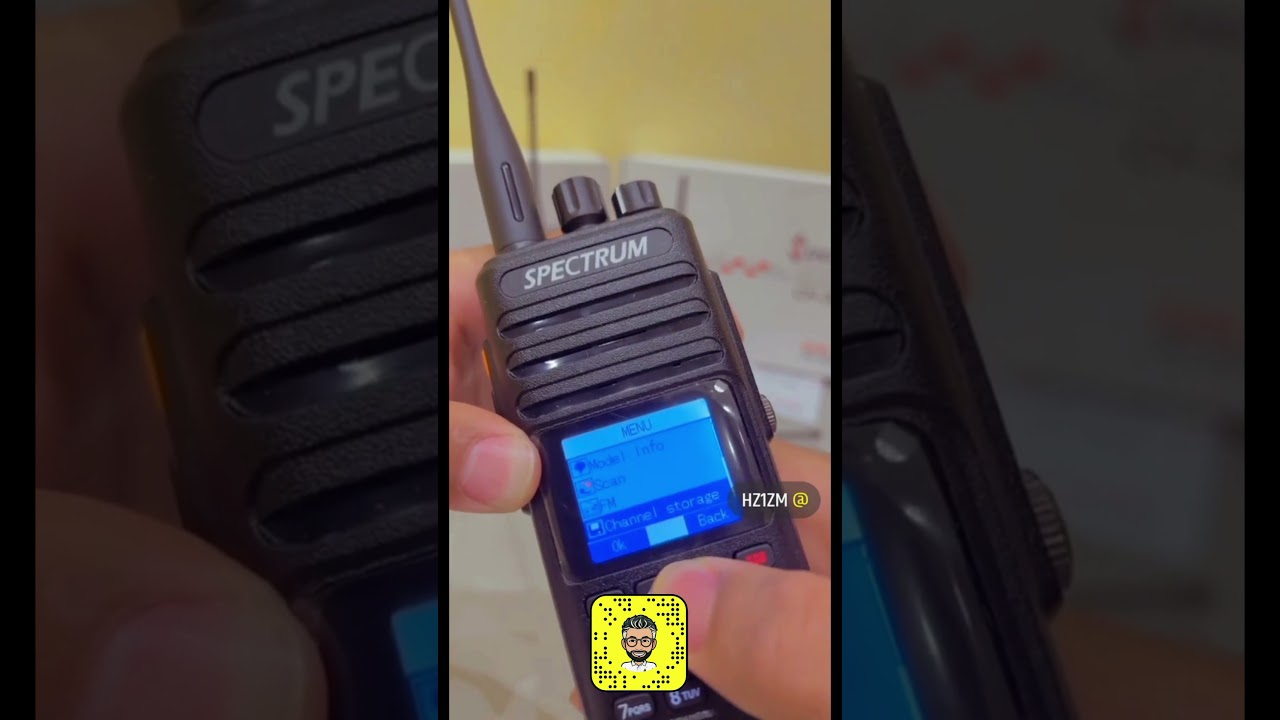 جهاز لاسلكي يدوي من دار البوصلة SPECTRUM CH 2000 ( TYT 8200 )