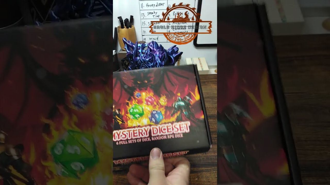 Digressing & Side Questing Dice Haul #4 Christmas Mystery Dice