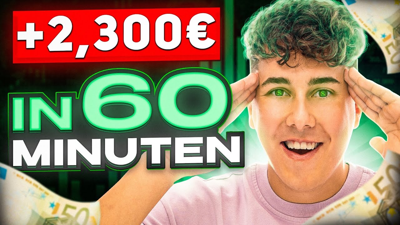 2300&euro; in nur 1 Stunde - BESTE Scalping Strategie f&uuml;r 1min Time Frame I Trading Strategie Deutsch