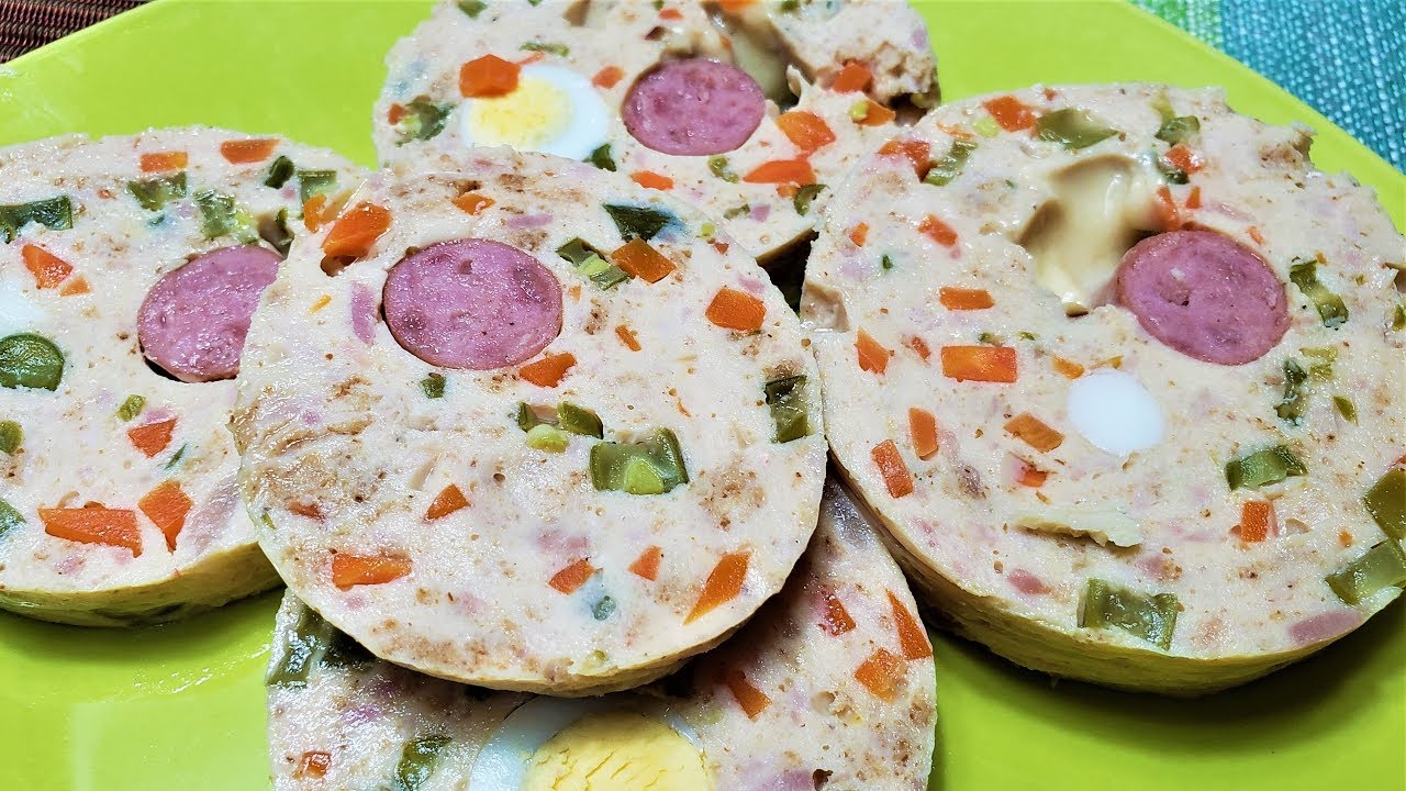 GALANTINA de pollo mixta - galantina de pollo y cerdo - como hacer una galantina rellena