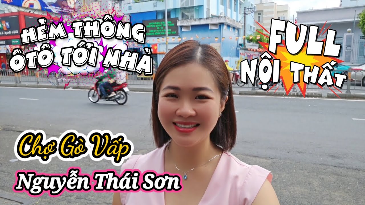 Bán nhà hẻm xe hơi Nguyễn Thái Sơn, gần ĐH Văn Lang và ĐH Công Nghiệp 4