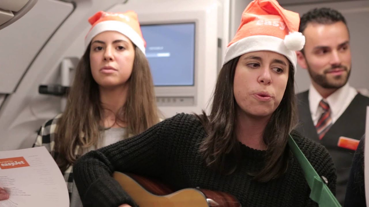 Carols in the sky - Merry Christmas from easyJet