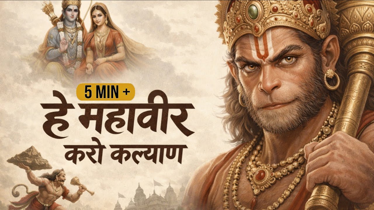 हे महावीर करो कल्याण - (Hanuman Bhajan) Hey Mahaveer Karo Kalyan || Hindi #bhajan #bhaktisong