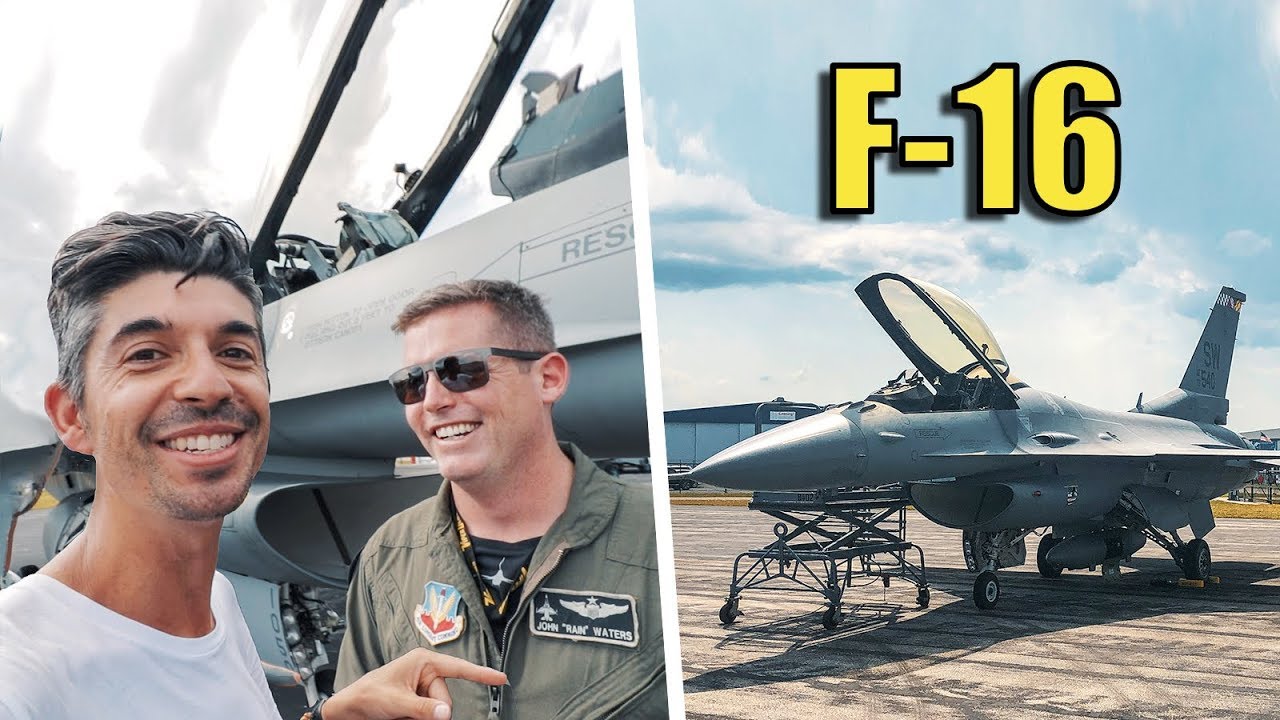 F-16 Fighter Jet Demo Team at Sun 'N Fun 2019