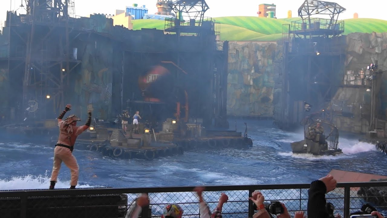 3000人が一斉に立ってジャンプしながらブーイングした神回【USJ ウォーターワールド】Universal Studios Japan WATER WORLD