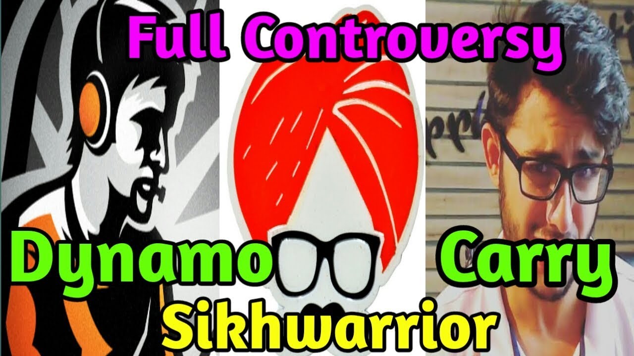 Carry Minati & Dynamo reply to Sikhwarrior l Full Controversy Explain in Detail