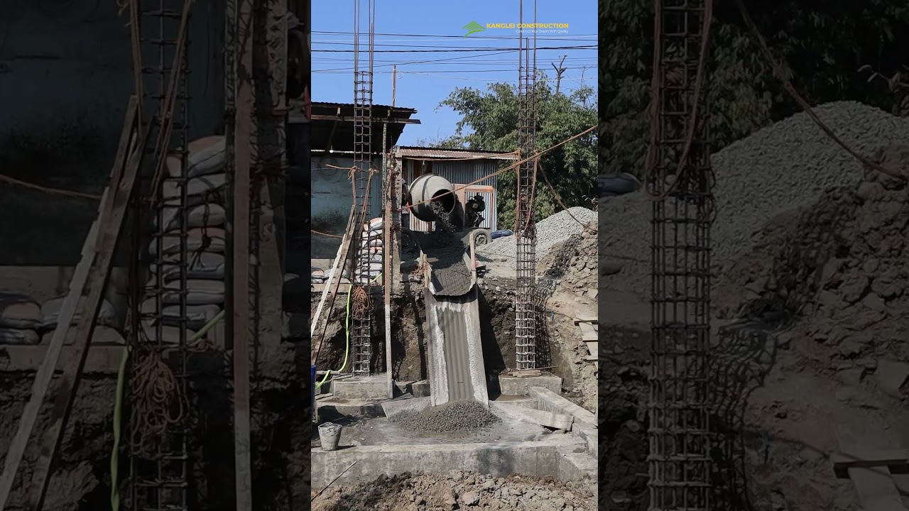 Work in Progress at Kongpal | Kanglei Construction | Imphal | Manipur