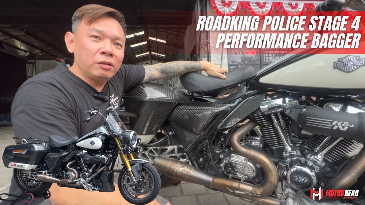 ROADKING POLICE STAGE 4 PERFORMANCE BAGGER REVIEW