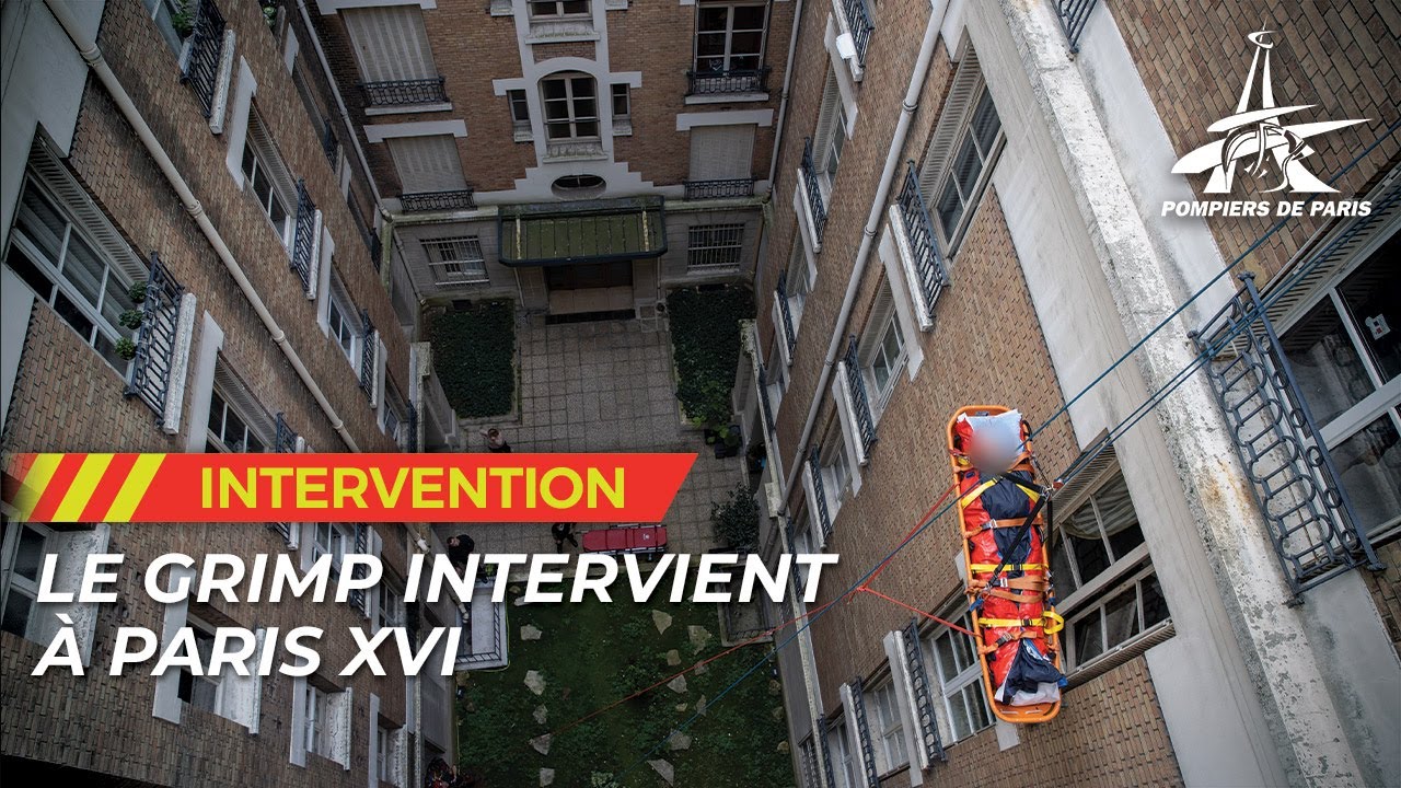 LE GRIMP INTERVIENT À PARIS XVIe