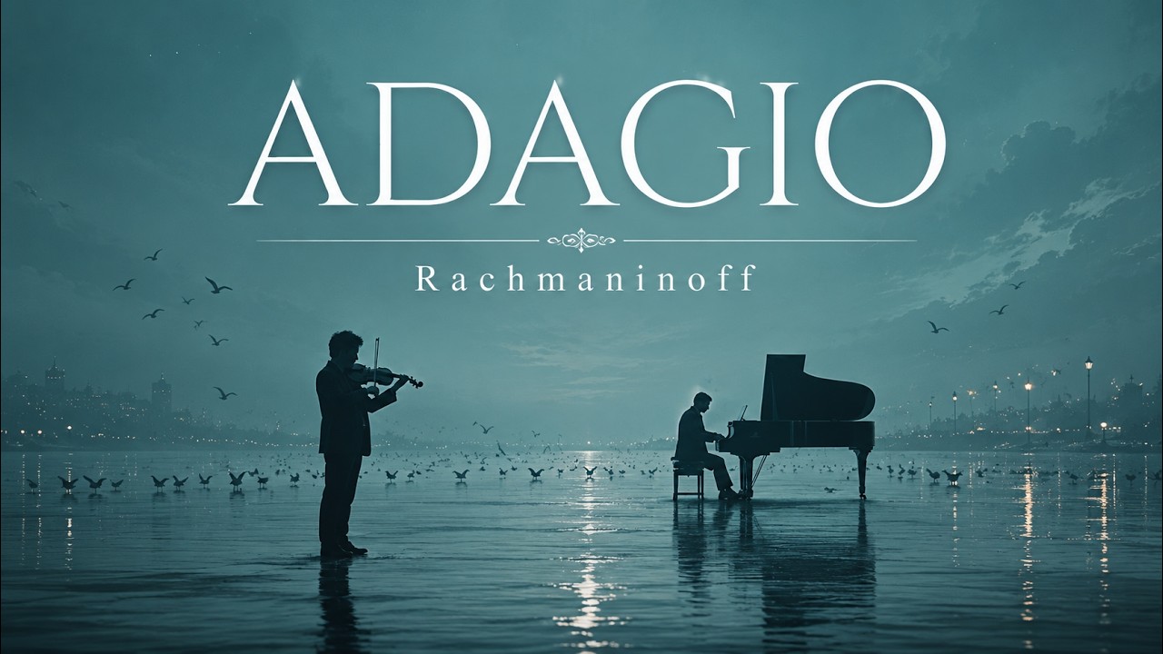 The Most Beautiful 9 Adagio Pieces in Rachmaninoff Style | Relaxation & Sleep