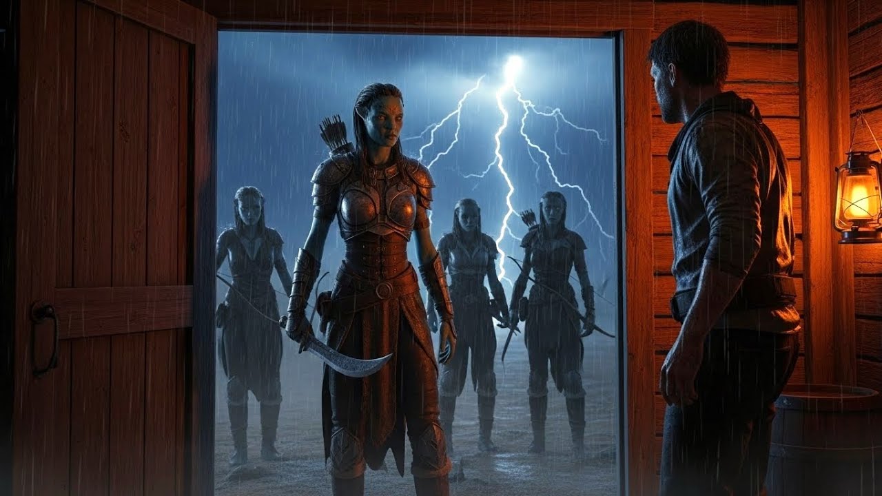 A Pack of Huntresses Took Shelter From the Storm in My Cabin. One Whispered: I Saw Him First. Mine