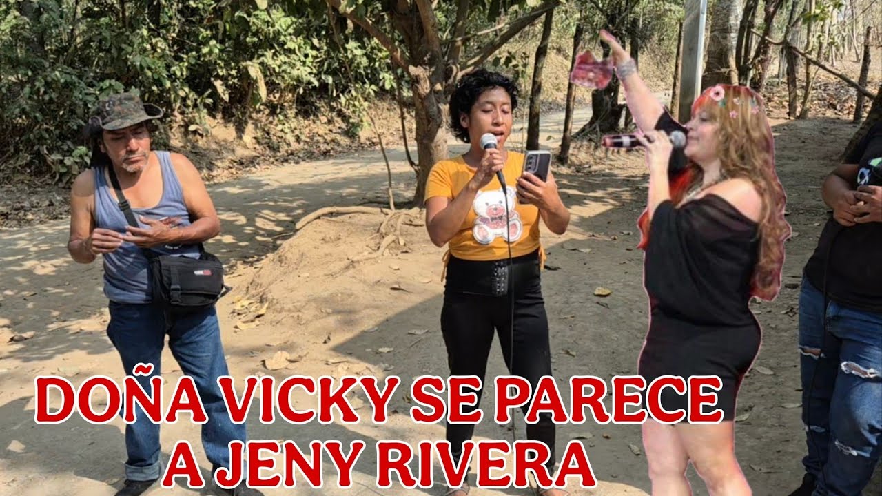 DOÑA VICKY dice que se parece a JENY RIVERA y se suelta con tremenda cancion😱