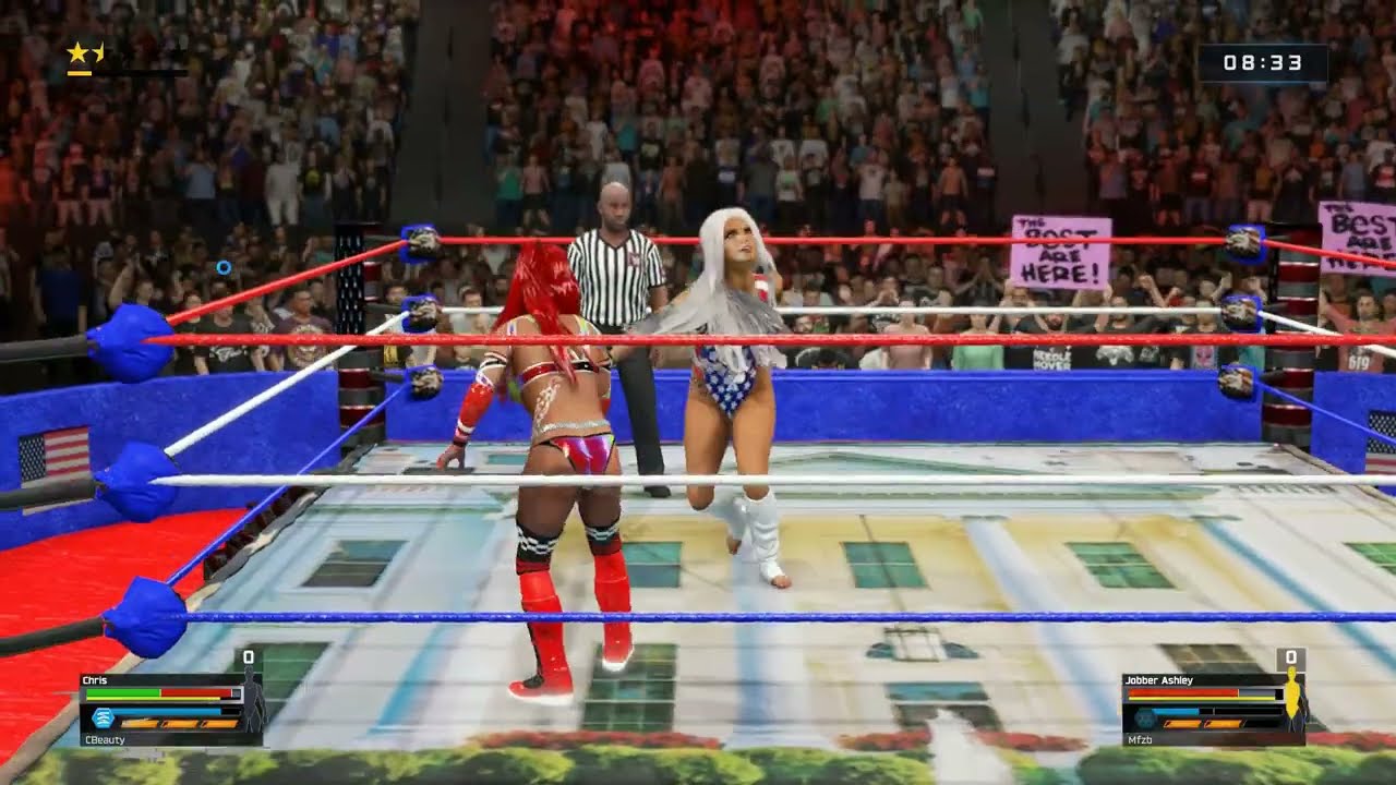 WWE2K25 LIVE match 25-08-2025 CBeauty vs. Mfzb