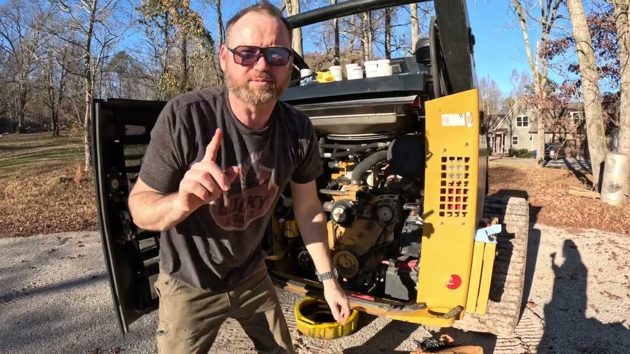 Idiot proof!  CAT 299D3XE 1000 Hour Service