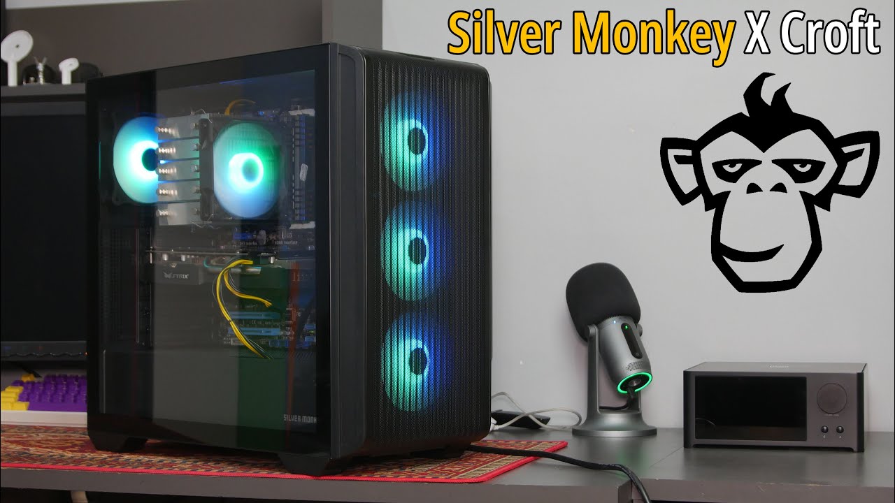 Silver Monkey X Croft | Fajna obudowa ARGB do 300zł!