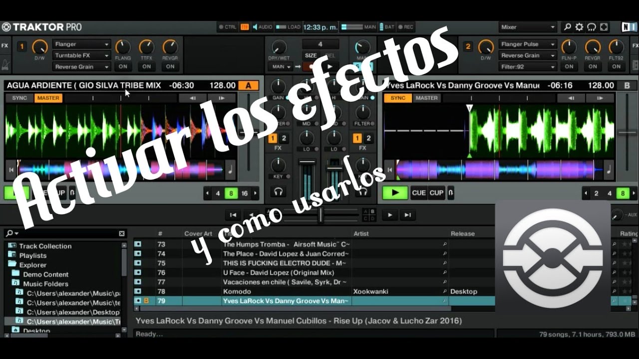 Cómo usar los efectos en Traktor 2 y cuáles recomiendo | Tutorial