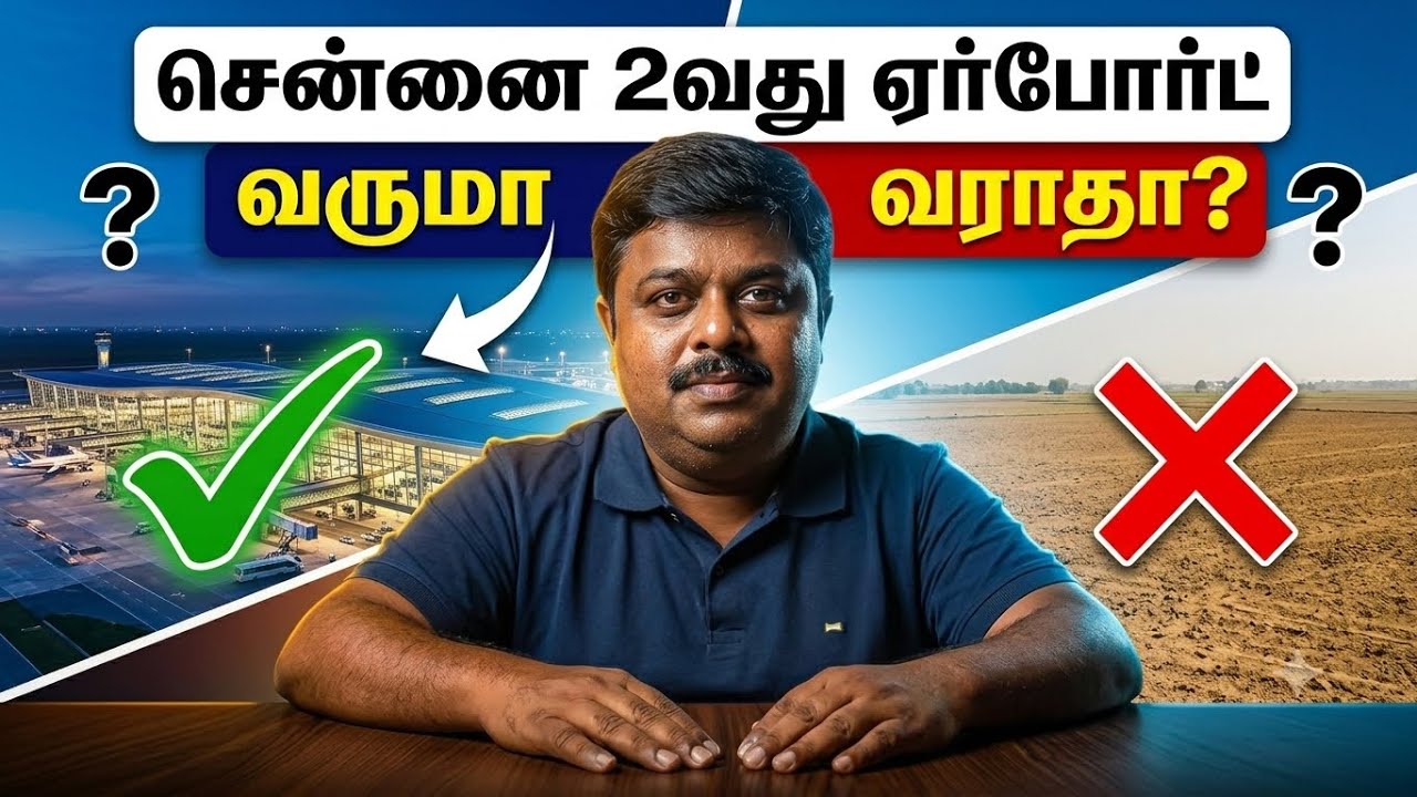 Parandur Airport Problem Explained in Tamil | என்ன தான் பிரச்சனை?