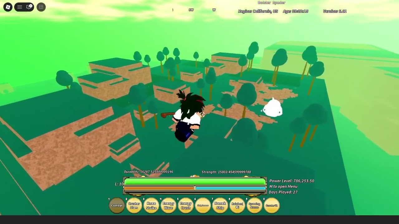 Where to find the Nail's in Namek / Roblox Z-Universe
