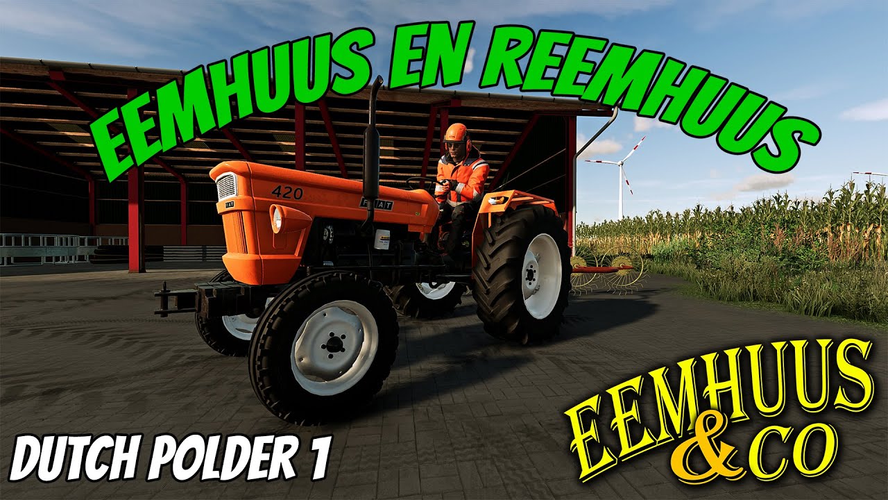 Farming simulator 22 | Dutch Polder 1 | Eemhuus en Reemhuus!!