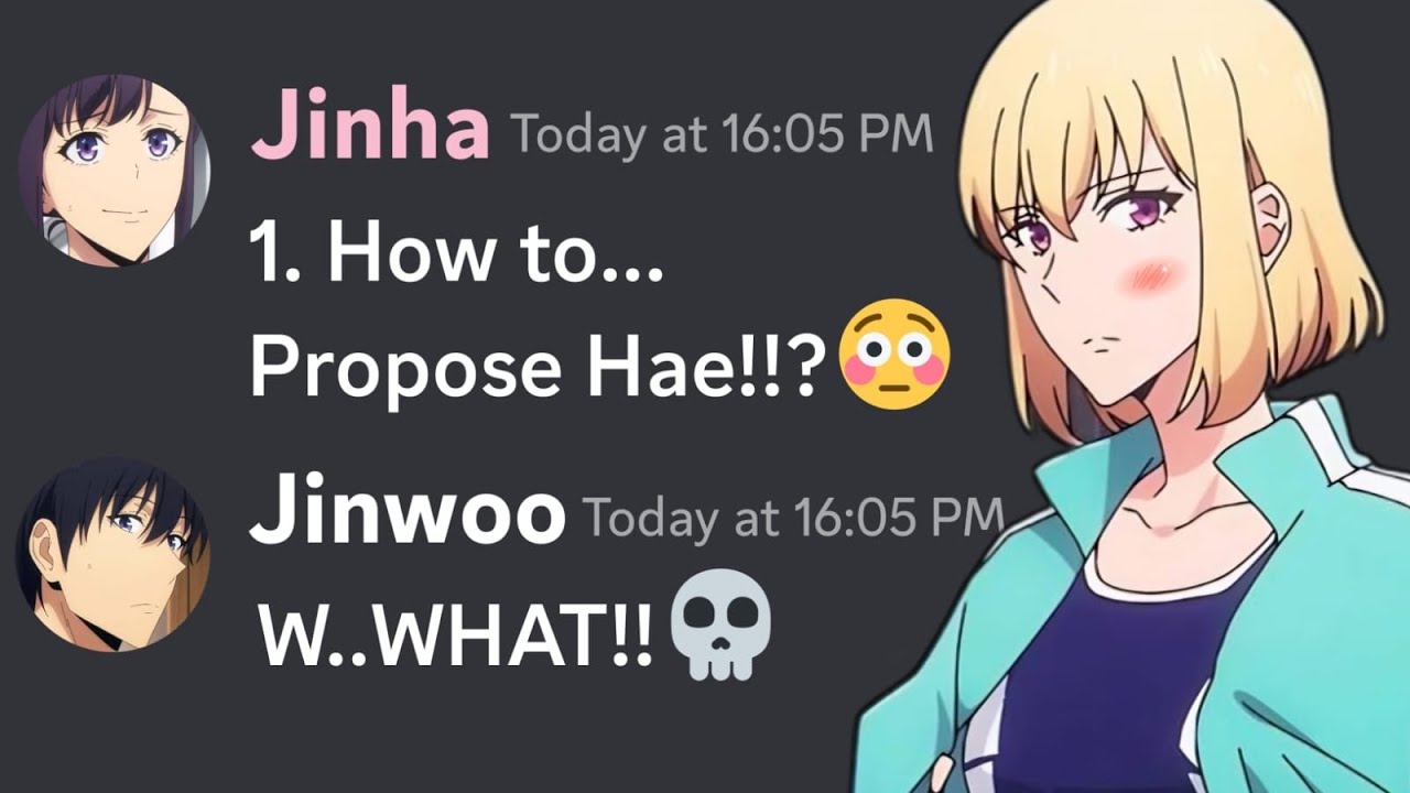 If the Solo Leveling System Found Jinwoo's Search History...
