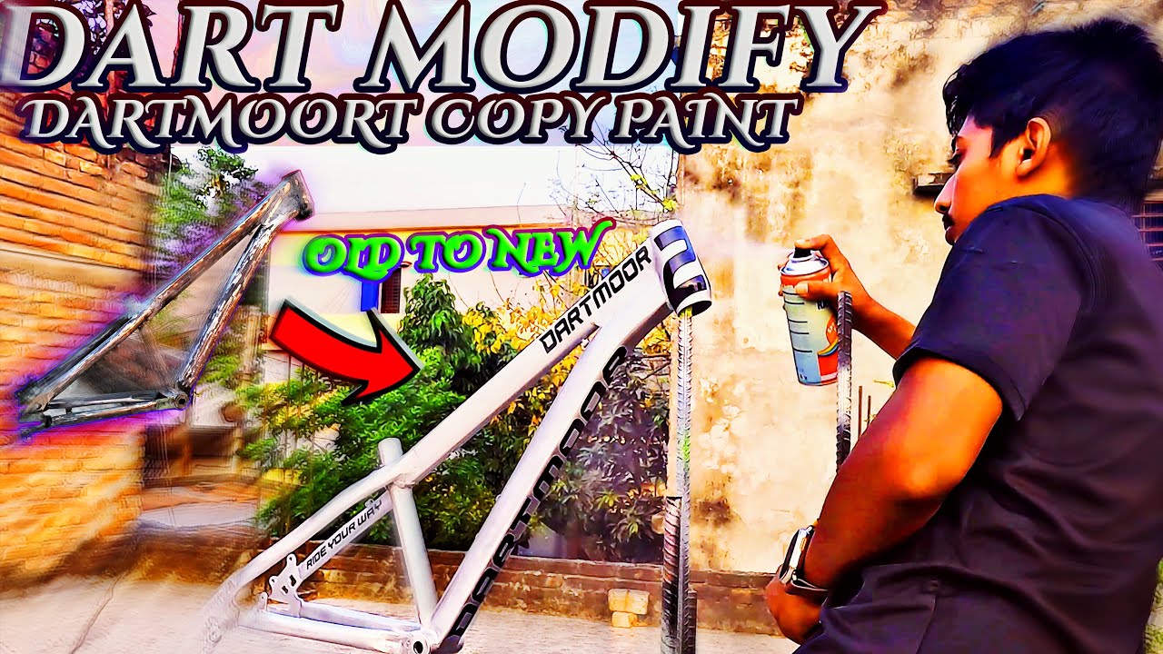 🔥 Dartmoor 26 Player Copy | Custom Silver Frame Paint Job Transformation! 🔧 | #paint #Dartmoor