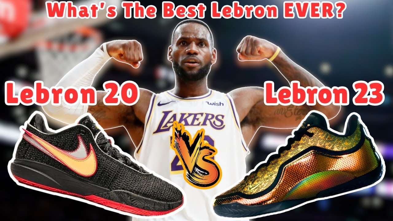 Обзор эффективности Lebron 20 против 23 — какие кроссовки лучше?