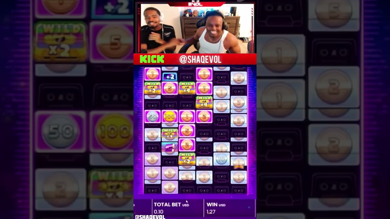 Max win on Retro Tapes.                                           #slot #casino #gambling