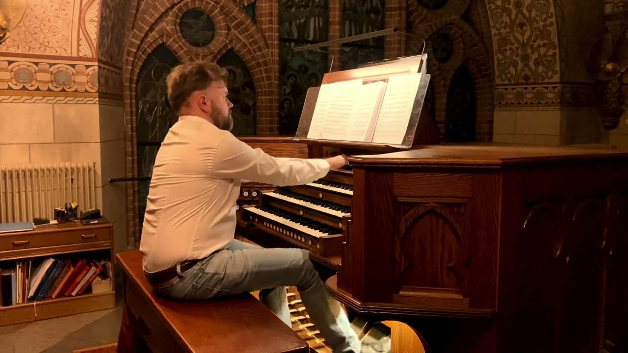 Cécile Chaminade: La Nef Sacrée – Offertoire (pour la Toussaint), Op. 171 No. 6. Henrik Berg, organ.