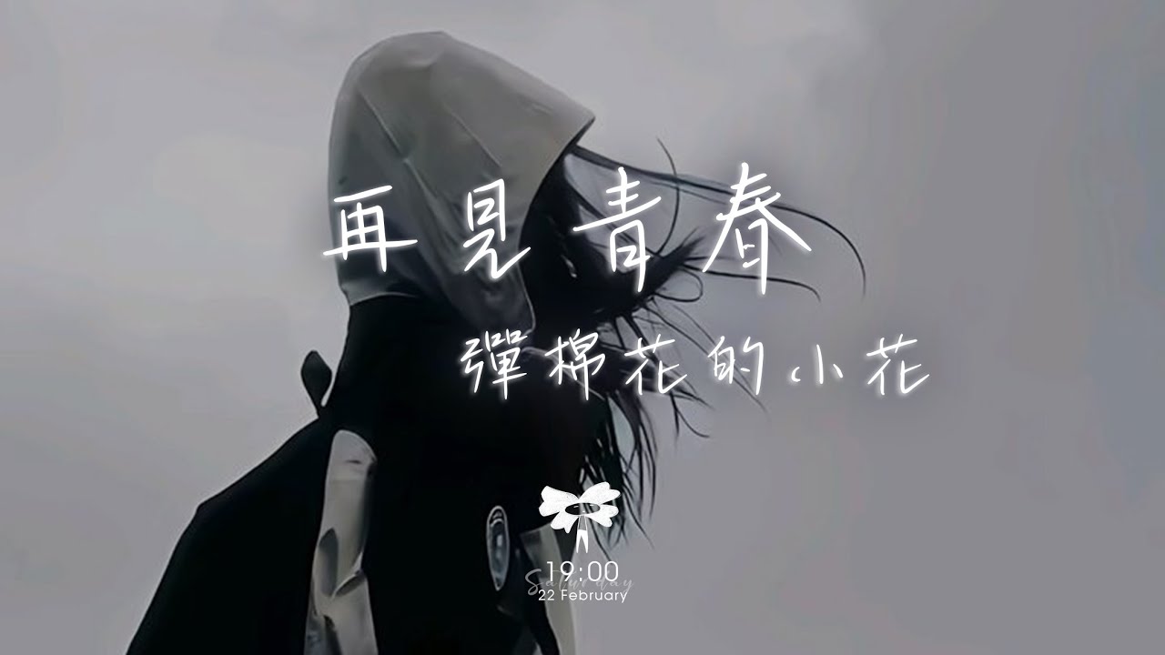 彈棉花的小花 -  再見青春（釋懷版）「再見青春 再見美麗的疼痛」【動態歌詞】♪