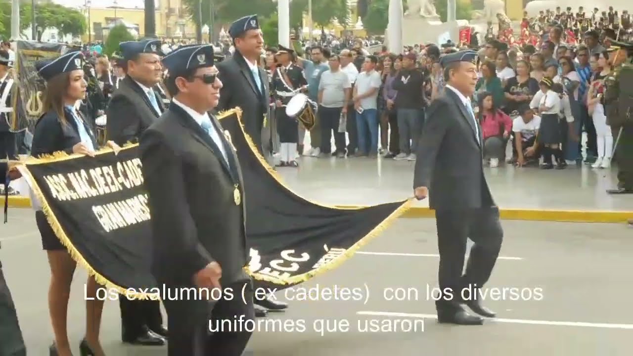 Colegio Militar Gran Mariscal Ramón Castilla- Parada cívico militar
