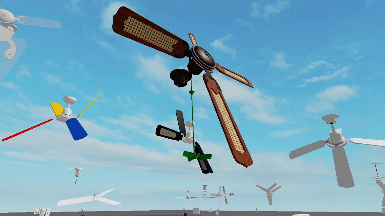 The Most Funniest Wobbly Ceiling Fans - Roblox Fan Videos