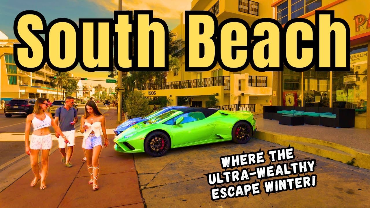 Exploring South Beach Miami - Full Miami Beach Walking Tour| 2025