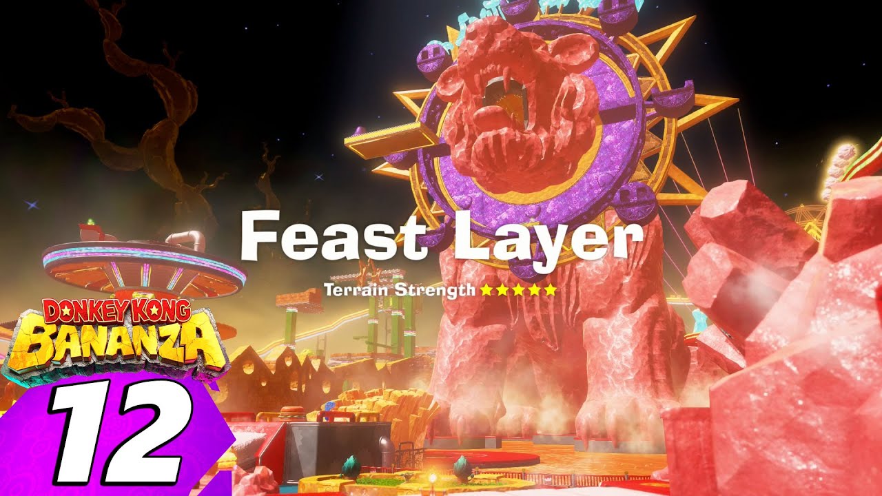 Donkey Kong Bananza - Feast Layer Walkthrough